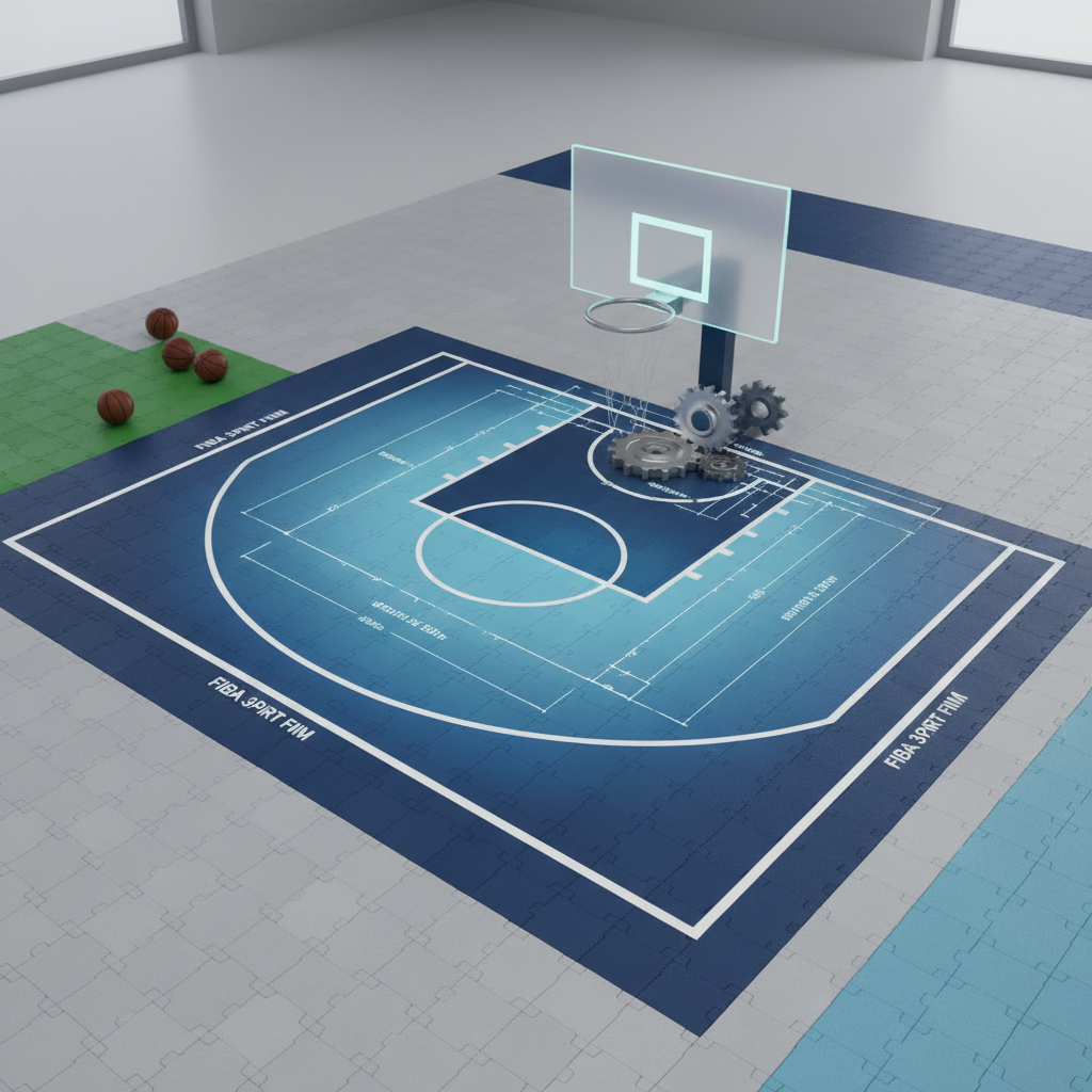 Krepšinio aikštelės matmenys: ką būtina žinoti