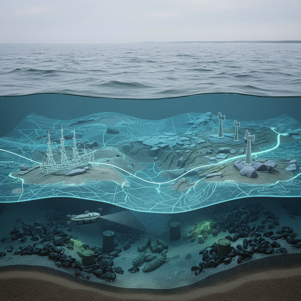 Naujas Baltijos jūros žemėlapis: ką slepia jūros dugnas?