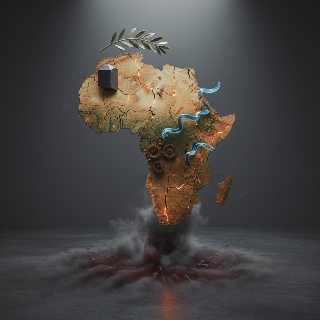 Perbraižomas Afrikos žemėlapis: kas slypi už konfliktų?