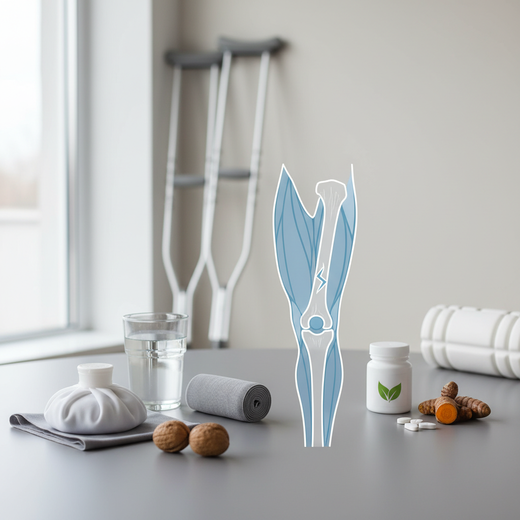 Šlaunies raumens plyšimas: kaip pasveikti be operacijos